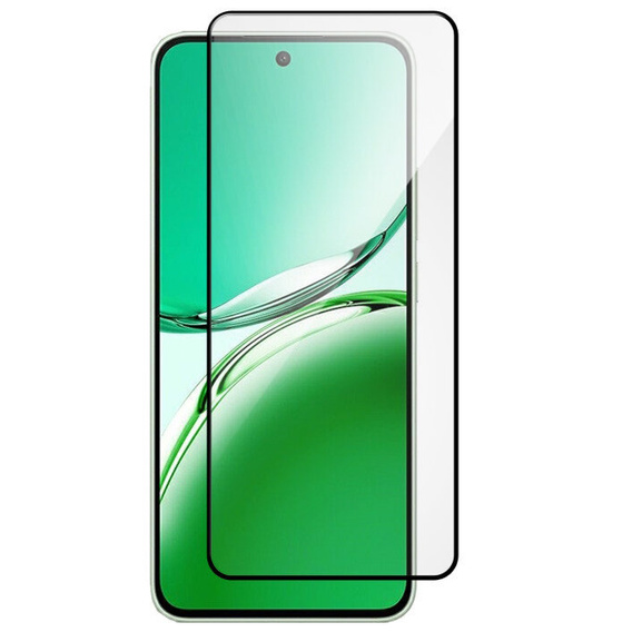 3D tvrdené sklo pre Oppo Reno 12FS / 12F, čierny rám
