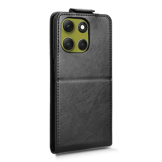Flipové puzdro pre Xiaomi Redmi 15 5G / 4G, flipové puzdro, čierne