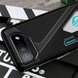 Obal na mobil pre Asus ROG Phone 7 5G, Carbon Gel, čierne