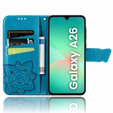 Klapkové puzdro pre Samsung Galaxy A26, Butterfly, modré