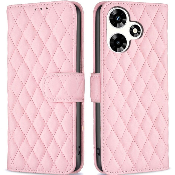 Klapkové puzdro pre Infinix Hot 30, Wallet, BINFEN COLOR, ružové