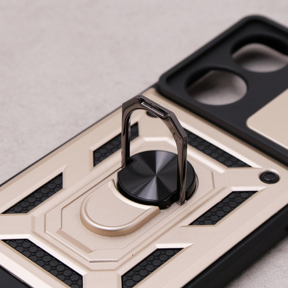 Obal na mobil pre Oppo A98 5G, CamShield Slide, zlaté