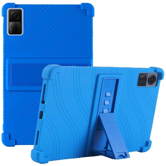 Silikón puzdro pre Xiaomi Redmi Pad SE 11", Impact, pancierovaný, tmavomodré