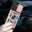 Obal na mobil pre Samsung Galaxy A54 5G, CamShield Slide, ružové