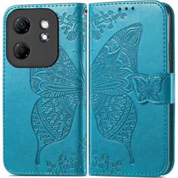 Klapkové puzdro pre Infinix Hot 50i 4G, Butterfly, modré