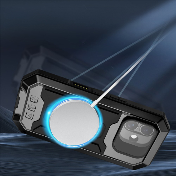 Puzdro R-JUST s ochranným sklom a stojanom pre iPhone 17