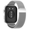 Milánsky náramok pre Huawei Watch Fit 4 / 4 Pro / 3, strieborný