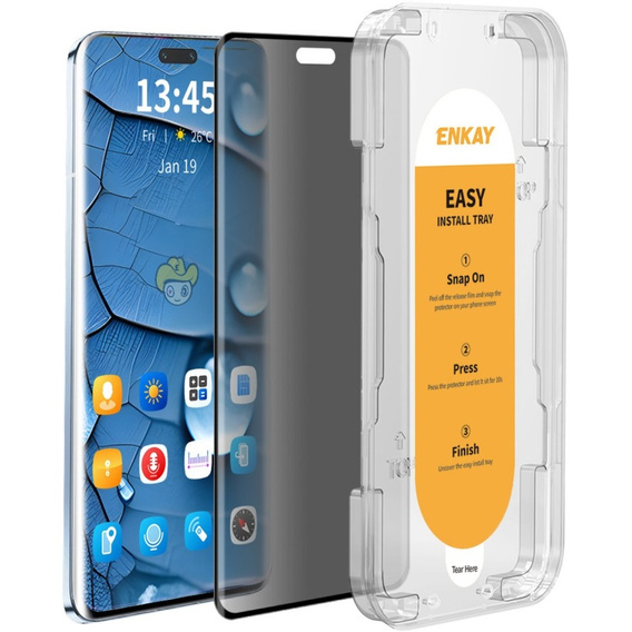 ENKAY Tvrdené sklo pre Honor Magic7 Pro 5G, priehľadné