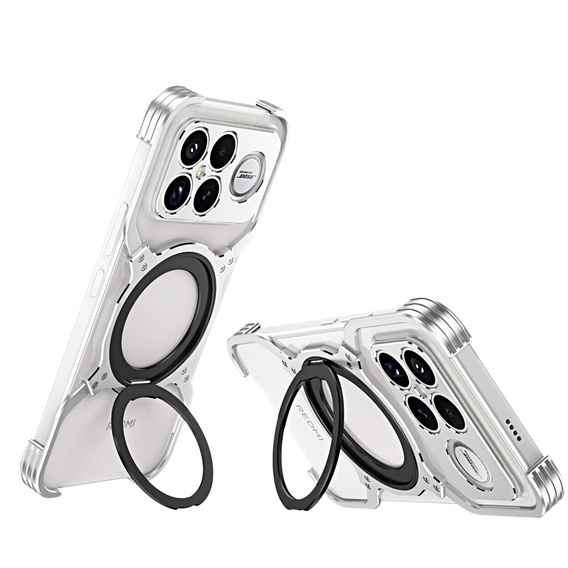 Kovové puzdro s magnetom a stojanom pre Xiaomi Poco F8 Ultra