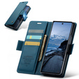 CASEME Litchi Wallet flipové puzdro pre Samsung Galaxy Z Fold7 5G