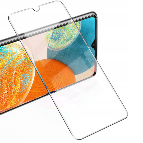 2x tvrdené sklo pre Samsung Galaxy A23 4G/5G, ERBORD 9H Hard Glass na displeji