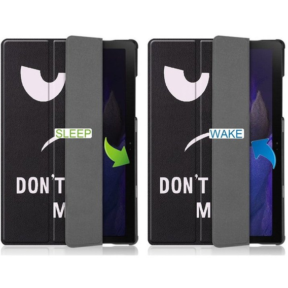 Puzdro pre Samsung Galaxy Tab A8 10.5 SM-X200 SM-X205, Smartcase, modré