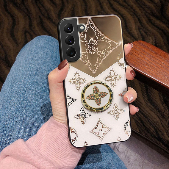 Fashion Obal na mobil pre Samsung Galaxy S22, ružové