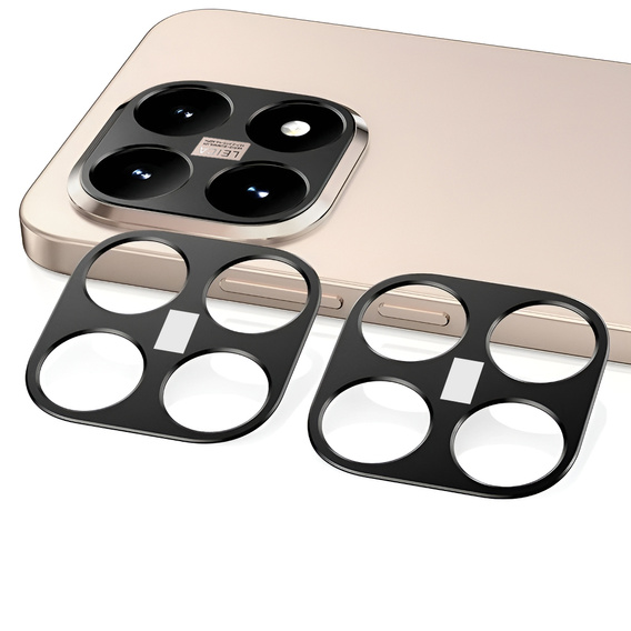 2x ERBORD tvrdené sklo na kameru pre Xiaomi 15T