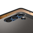 Puzdro Spigen Tough Armor Mag Gunmetal pre Samsung Galaxy S25