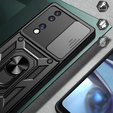 Obal na mobil pre Honor 70 5G, CamShield Slide, čierne