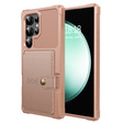Puzdro pre Samsung Galaxy S25 Ultra, Card Holder Kickstand, čierne