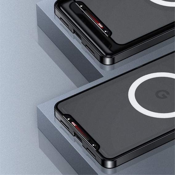 Ochranné puzdro na fotoaparát pre Google Pixel 8 Pro, CamShield MagSafe, transparentné / čierne