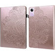 Puzdro s chlopňou pre Xiaomi Redmi Pad SE 11", flower, ružové