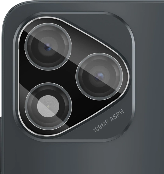 Tvrdené sklo na fotoaparát pre Honor 400 Lite, čierne