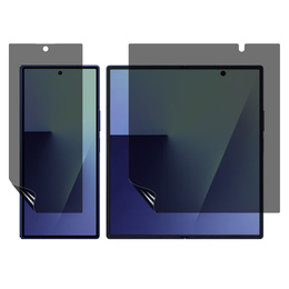 Predná + zadná hydrogélová fólia na ochranu súkromia pre Samsung Galaxy Z Fold7 5G