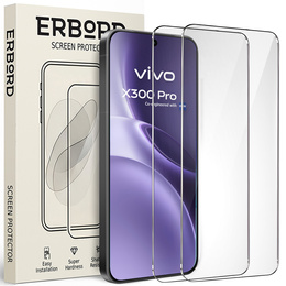 2x ERBORD 9H tvrdené sklo pre Vivo X300 Pro