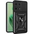 Obal na mobil pre Infinix Zero 30 5G, CamShield Slide, čierne