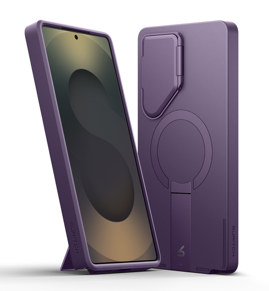 Puzdro pre Samsung Galaxy S25 Ultra, Suritch Shockproof, pre MagSafe, fialové