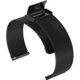 Bransoleta Milanese 18mm do Garmin Vivoactive 4S / Venu 2S, Black