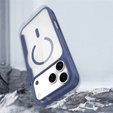 Puzdro Dux Ducis pre iPhone 17 Pro, Skin X Pro, s chlopňou, pre MagSafe, tmavomodré