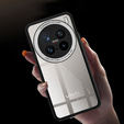 Puzdro pre Vivo X200 Pro 5G, Magnetic Dual Glass, čierne