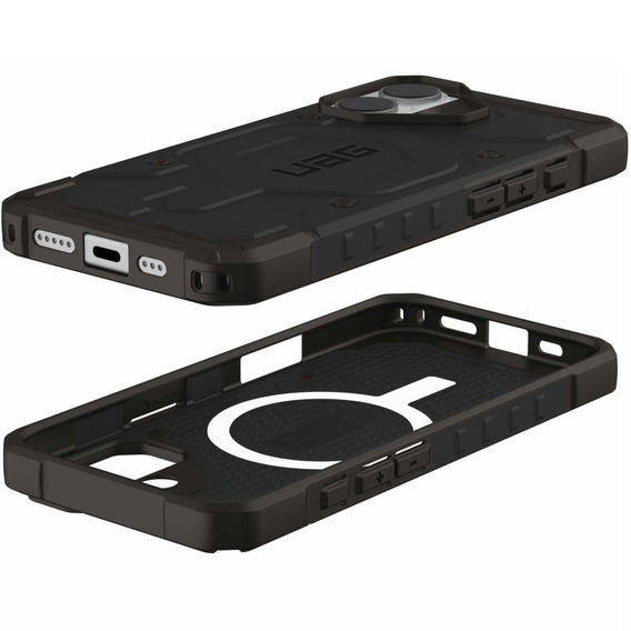Urban Armor Gear Obal na mobil pre iPhone 15 Plus, Pathfinder MagSafe, čierne