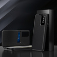 Flipové puzdro pre Samsung Galaxy S25+ Plus, Smart View Wallet, čierne
