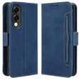 Klapkové puzdro pre Samsung Galaxy S25 Edge, Card Slot, tmavomodré
