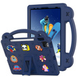 Detské puzdro pre iPad Air 10.9" 2022/2020 (5/4 gen.) / Pro 11" 2022/2021/2020 (4/3/2 gen.), Cute Patterns, so stojanom, tmavomodré