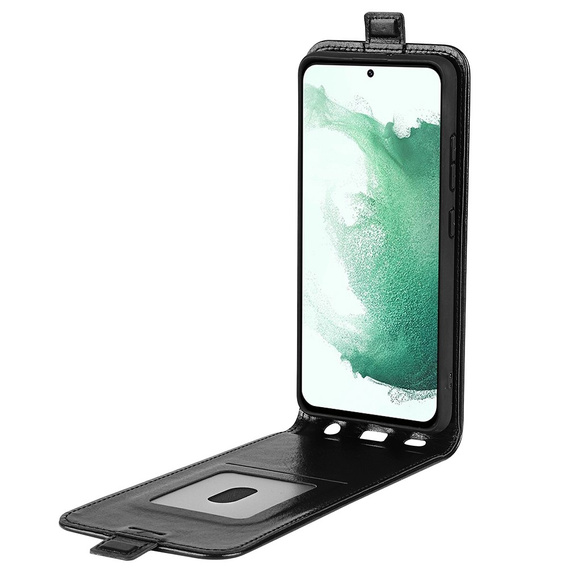 Klapkové puzdro pre Samsung Galaxy S23+ Plus, Flip, čierne