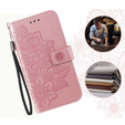 Klapkové puzdro pre Xiaomi Redmi 13C / Poco C65, Mandala Flower, ružové