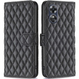 Klapkové puzdro pre Oppo A17, Wallet, BINFEN COLOR, čierne