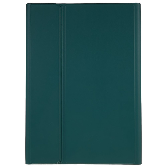 Puzdro + klávesnica Galaxy Tab S7+ Plus / S8+ Plus /S7 FE T730 T733, Pen Slot, zelený