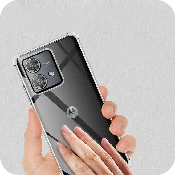 Obal na mobil pre Motorola Edge 40 Neo, Dropproof, priehľadné