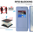 RFID peňaženka MagSafe flipové puzdro s ochranou fotoaparátu pre Samsung Galaxy S26 Ultra