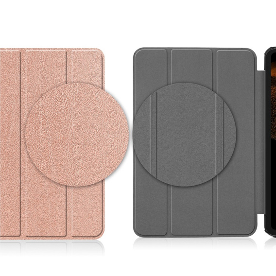 Puzdro pre Samsung Galaxy Tab S9 Ultra, Smartcase, ružové rose gold