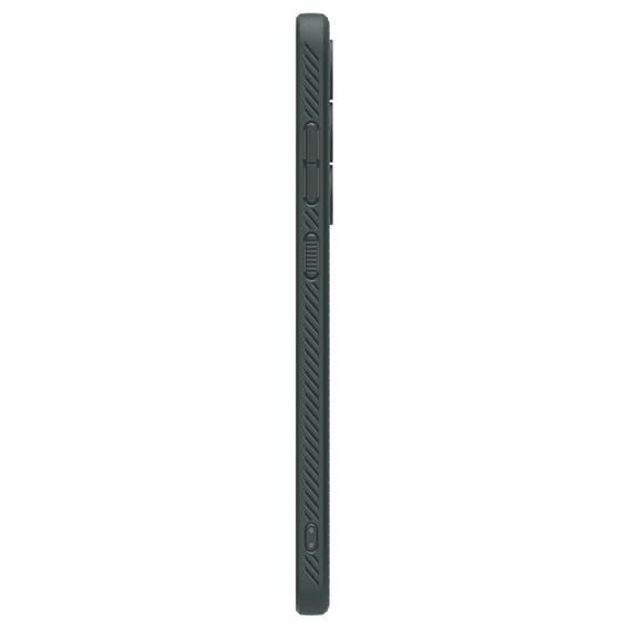 Puzdro Spigen pre Samsung Galaxy S24 FE, Liquid Air, zelený + tvrdené sklo 9H
