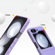 Pancierované puzdro pre Samsung Galaxy Z Flip7 FE / Z Flip6, Armor Shockproof, fialové