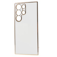 Puzdro pre Samsung Galaxy S24 Ultra, Glamour CamShield, biele