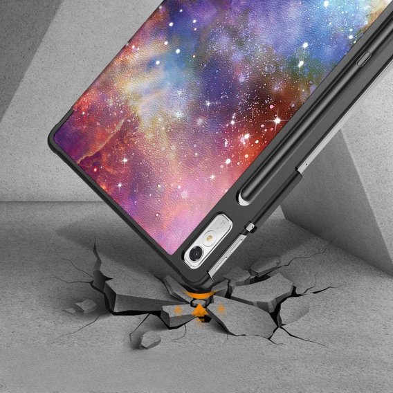 Puzdro pre Lenovo Tab P11 Pro Gen 2 TB132FU TB132XU 11.2", s chlopňou, galaxy