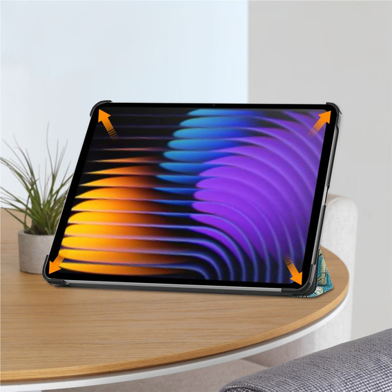 Puzdro pre Xiaomi Pad 7 / 7 Pro, Smartcase, Flowers