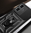 Obal na mobil pre Oppo A40 / Oppo A40m, CamShield Slide, čierne
