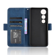 Klapkové puzdro pre Vivo V50 Lite 4G / 5G, Card Slot, tmavomodré