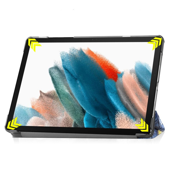 Puzdro pre Samsung Galaxy Tab A9, Smartcase, painted pattern